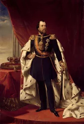 Portret van Willem III, koning der Nederlanden